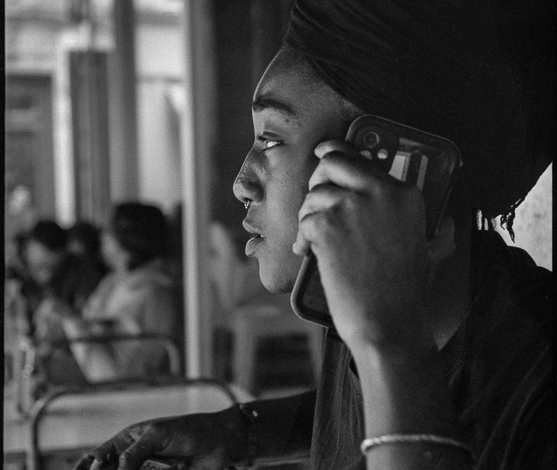 a long distance call