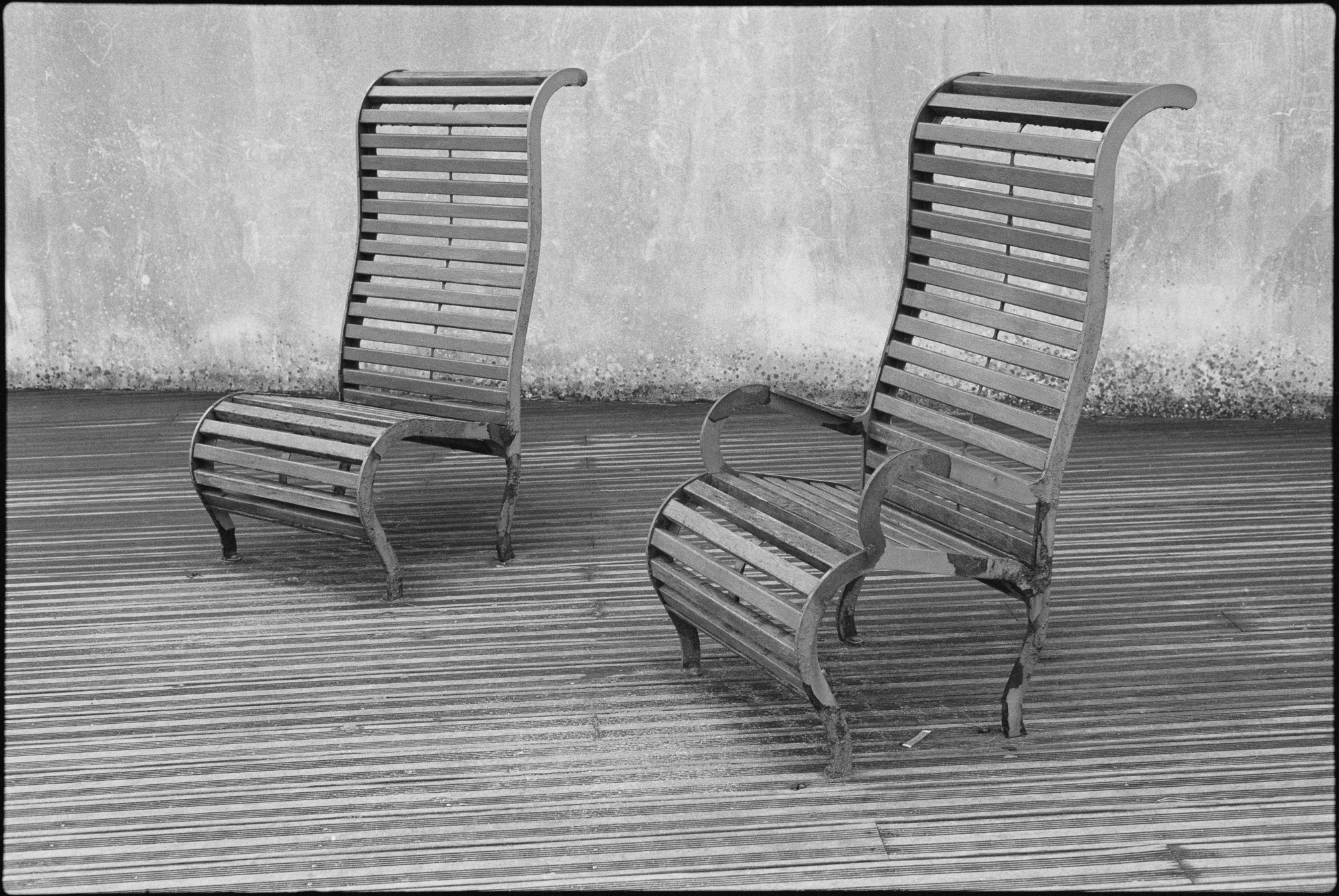 a dialogue of stripes